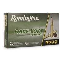 Remington Core-Lokt Tipped, .308 Winchester, Polymer Tip, 150 Grain, 20 Rounds