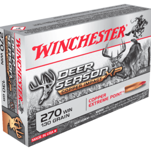Winchester Deer Season XP Copper Impact Centerfire Rifle Ammo - .270 Winchester