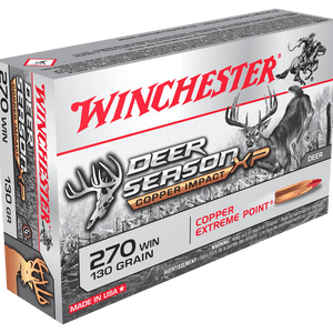 Winchester Deer Season XP Copper Impact Centerfire Rifle Ammo - .308 Winchester