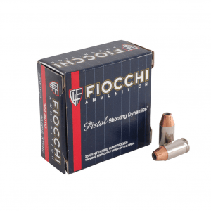 FIOCCHI 380 ACP 90 Grain XTPHP Ammo, 25 Round Box (380XTP25)