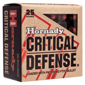 Hornady Critical Defense Handgun Ammo - .357 Magnum - 125 Grain - 25 Rounds