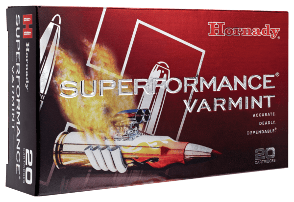 Hornady Superformance Varmint Centerfire Rifle Ammo - .22-250 Remington - 50 Grain