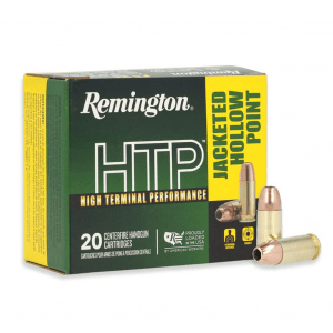 REMINGTON High Terminal Performance 9mm Luger 115gr JHP 20/Box Handgun Ammo (28288)