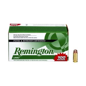 Remington UMC Handgun Ammo - JHP - .380 Automatic Colt Pistol - 100 rounds
