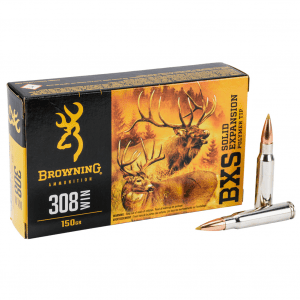 BROWNING BXS 308 Win 150Gr Terminal Tip Rifle Ammo (B192403081)