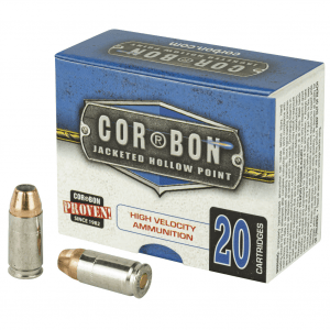 CorBon Self Defense, 9MM, 90 Grain, Jacketed Hollow Point, +P, 20 Round Box 990