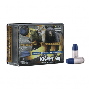 FEDERAL Premium Solid Core 9mm Luger +P 147Gr Synthetic Lead Flat Nose 20rd Box Ammo (P9SHC1)