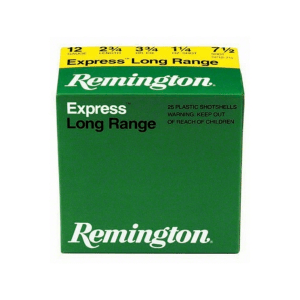 REMINGTON Express Long Range 28 Gauge 2.75in #7.5 Ammo, 25 Round Box (SP2875)