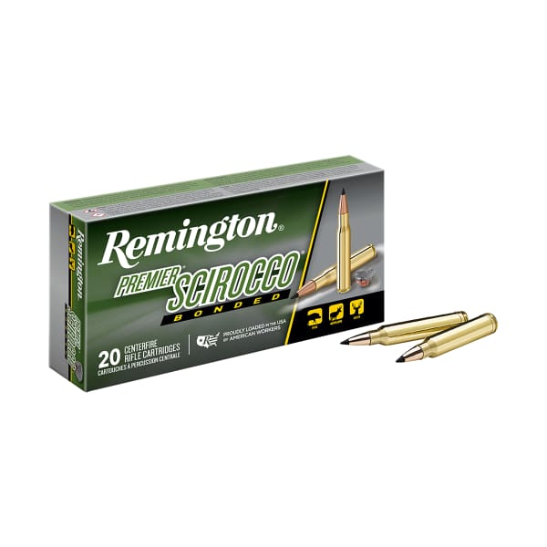 Remington Premier Scirocco Bonded Centerfire Rifle Ammo - .30-06 Springfield