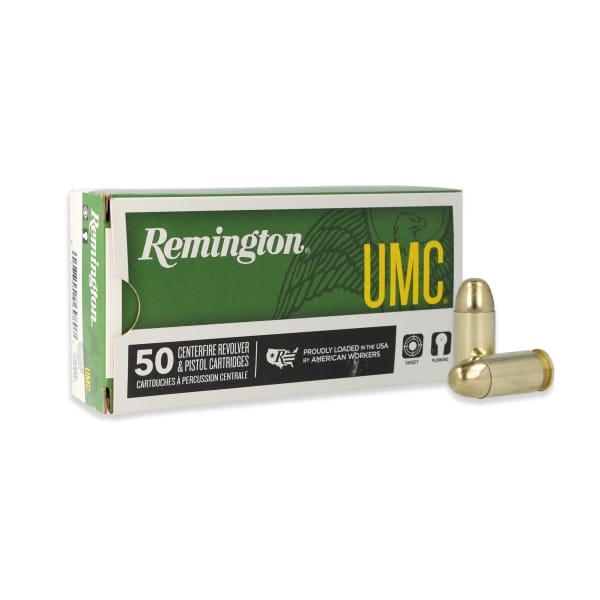 Remington UMC .45 ACP 230 Grain FMJ Handgun Ammo - 50 rounds