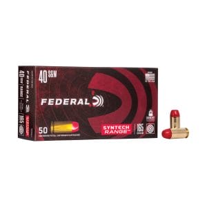 Federal American Eagle Syntech .40 S&W 165 Grain Centerfire Handgun Ammo