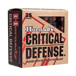 Hornady Critical Defense Handgun Ammo - 38 Special +P - 110 Grain - 25 Rounds