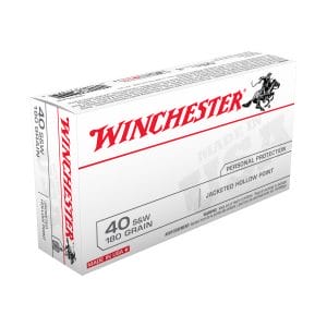 Winchester USA Handgun Ammo - 10mm - FMJ - 50 Rounds