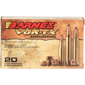 BARNES Vor-Tx 270 Win 130Gr Tipped Triple Shock X 20rd Box/200rd Case Ammo (21524)