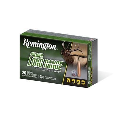Remington Premier Long Range 30-06 Springfield Rifle Ammo - 30-06 Springfield 172gr Speer Impact Polymer Tip Bt 20/Box