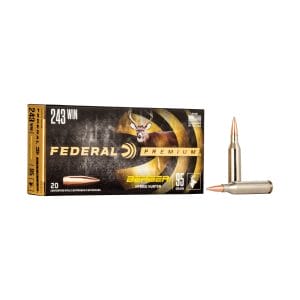 Federal Premium Berger Hybrid Hunter .243 Win 95 Grain Rifle Ammo