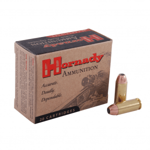 HORNADY Custom Pistol 10mm 155 Grain XTP Ammo, 20 Round Box (9122)