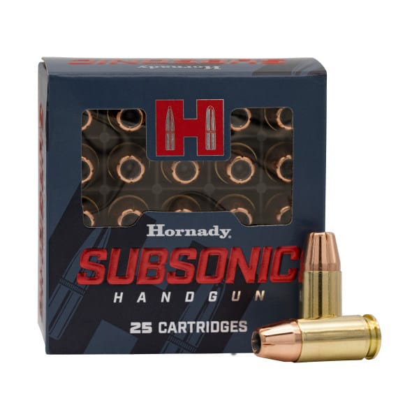 Hornady 9mm Luger 147 Grain XTP Subsonic Handgun Ammo