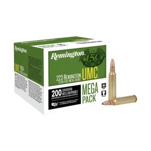 Remington UMC .223 Rem 55 Grain Rifle Ammo - 200 Rounds