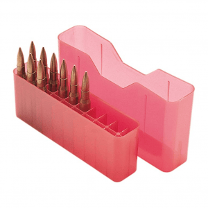 MTM 20 Round WSM 45-70 to 30-30 Clear Red Slip-Top Ammo Box (J-20-MLD-29)