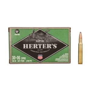 Herter's .30-06 Springfield 180 Grain Soft Point Centerfire Rifle Ammo
