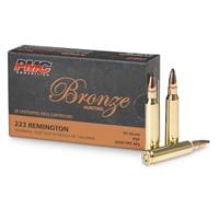 PMC Bronze, .223 Remington, PSP, 55 Grain, 100 Rounds