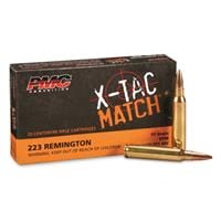 PMC X-Tac Match, .223 Remington, OTM, 77 Grain, 20 Rounds