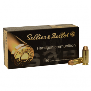 SELLIER & BELLOT 10mm 180gr Jacketed Hollow Point 50rd/Box Handgun Ammo (SB10B)