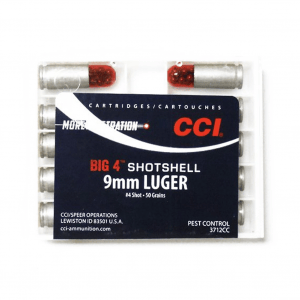 CCI/Speer Big 4 9mm 45Gr #4 Shot Size 10Rd Centerfire Pistol Shotshell Ammo (3712CC)