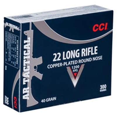 Cci 22 Lr 40gr Tactical Cprn Ammunition - 22 Long Rifle 40gr Tactical Cprn 300/Box