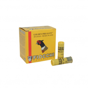 FIOCCHI Golden Pheasant 20 Gauge 2.75in #5 Ammo, 25 Round Box (20GP5)