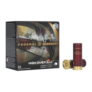 Federal High Over All 20 Gauge Ammo - 20 Gauge 2-3/4" 7/8oz #8 25/Box