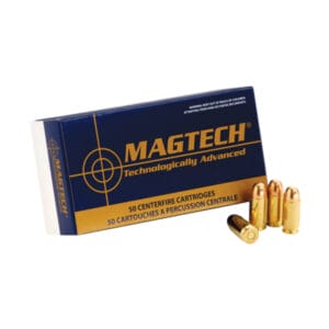 Magtech Sport Shooting Handgun Ammo - Jacketed Hollow Point - .380 Auto Colt Pistol - 50 rounds