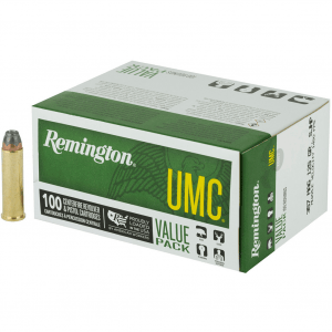 REMINGTON UMC 357 Mag 125gr Semi Jacket HP 100rd Box Ammo (23970)
