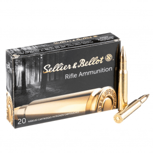 SELLIER & BELLOT 30-06 Springfield 180gr Full Metal Jacket 20/400 Rifle Ammo (SB3006A)