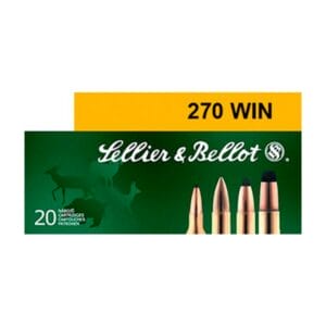 Sellier &Bellot Centerfire Rifle Ammo - .270 Winchester - 150 Grain - 20 Rounds