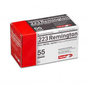 AGUILA .223 Rem 55Gr FMJ 50rd Box Rifle Ammo (1E223110)