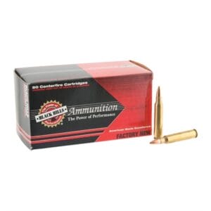 Black Hills Ammunition 223 Remington 52gr Match Hollow Point Ammo - 223 Remington 52gr Match Hp 1,000/Case