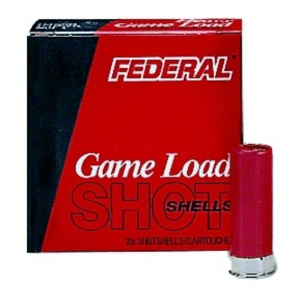 FEDERAL Game-Shok Upland Hi-Brass 20 Gauge 3in #7.5 Lead Ammo, 25 Round Box (H20475)
