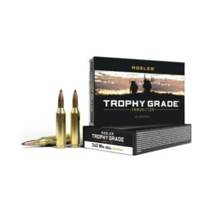 Nosler Trophy Grade .243 Winchester 100 Grain Centerfire Rifle Ammo