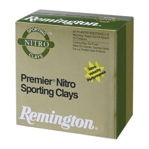 Remington Premier Nitro Sporting Clays 20 Gauge Ammo - 20 Gauge 2-3/4" 3dr 7/8oz #7-1/2 25/Box