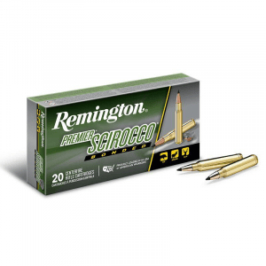 Remington Premier Scirocco Rifle Ammunition 270 Win 130 gr PT 3060 fps 20/ct