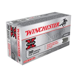 Winchester Super-X Target Handgun Ammo - .32 Special - 158 Grain - 50 Rounds - Lead Semi-Wadcutter