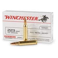 Winchester White Box, .223 Remington, 55 Grain, FMJ, 20 Rounds