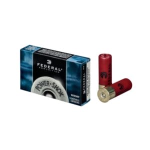 Federal Power-Shok Buckshot Shotshells - #4 Buckshot - 12 Gauge - 1210 fps - 5 rounds