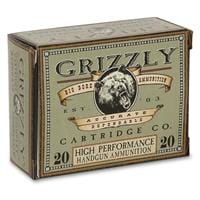 Grizzly Cartridge Co. High Performance Handgun, 10mm, WFNGC, 200 Grain, 20 Rounds