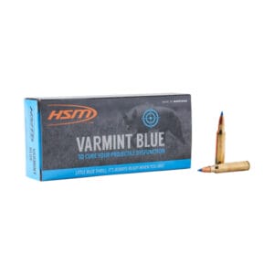 HSM Varmint Blue .223 Remington 55 Grain BlitzKing Centerfire Rifle Ammo
