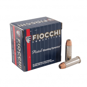 FIOCCHI 38 Special 110 Grain XTPHP Ammo, 25 Round Box (38XTPB25)