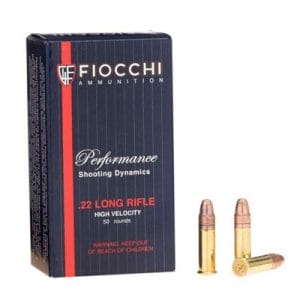 Fiocchi Ammo 22 Long Rifle 38 1250 50rds - Fiocchi Shooting Dynamics 22lr 38gr Cphp 50/Bx