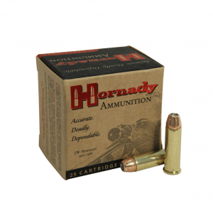 HORNADY Custom Pistol 38 Special 158 Grain XTP Ammo, 25 Round Box (90362)